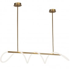 Φωτιστικό Κρεμαστό LED 65W 5070lm 230V Θερμό Φως σε Χαλκός FELIPE